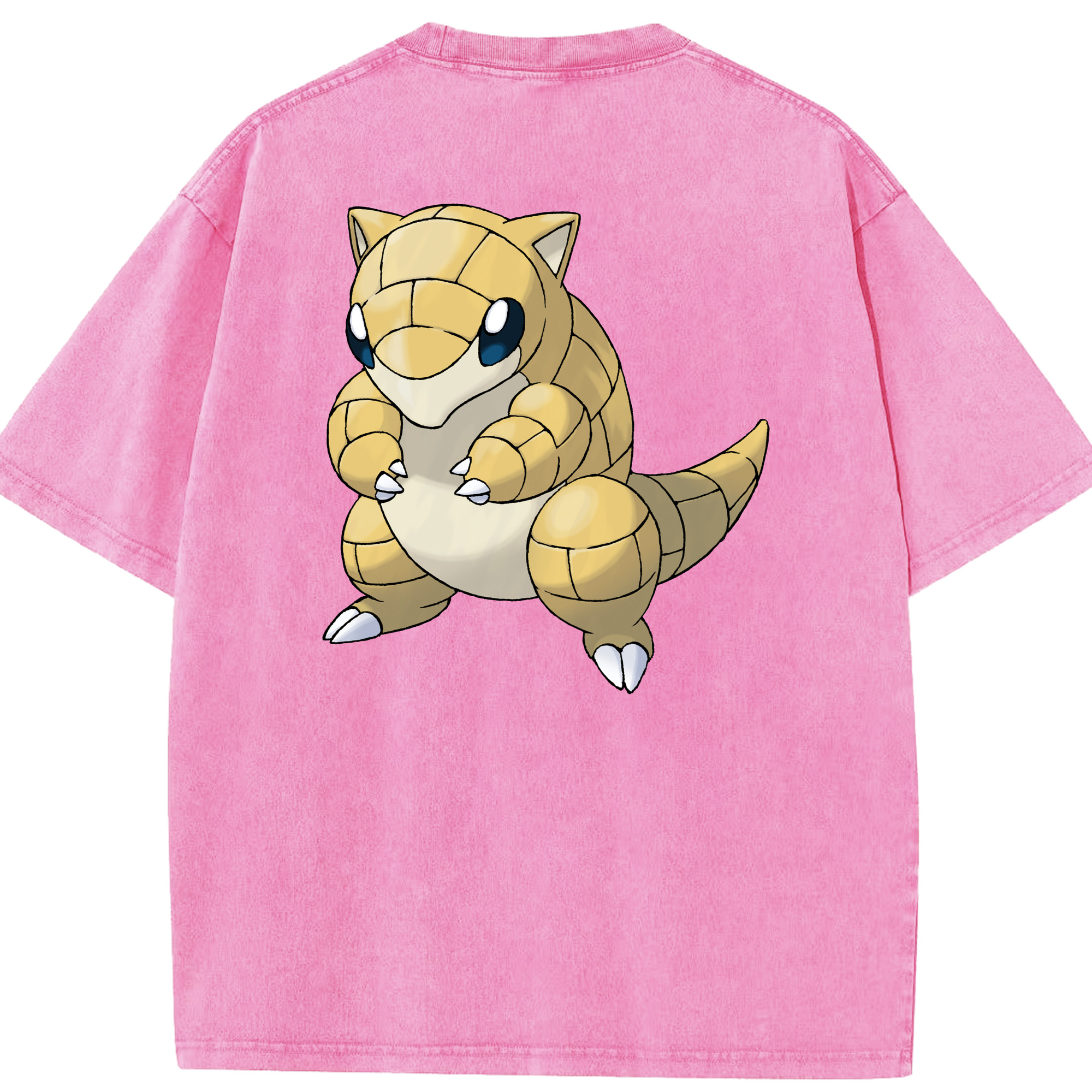 （画像用） ポケットモンスター Pokémon 綿100% ヴィンテージ風 半袖Tシャツ（背面プリント）